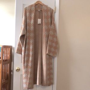 A new day never worn Full Length Open Sweater